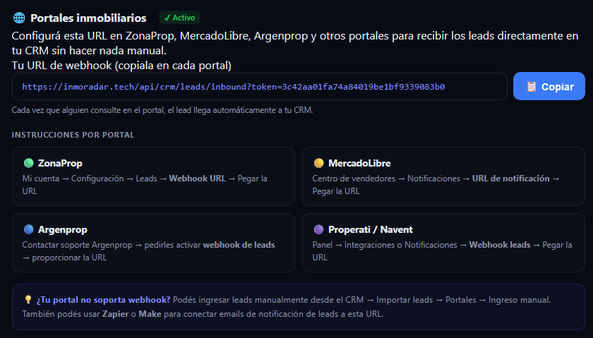 Integración CRM